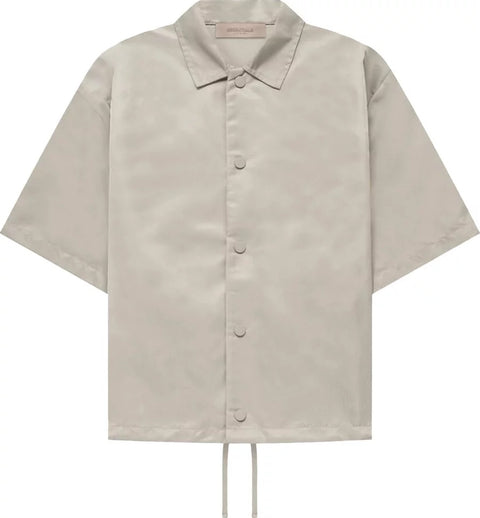 ESSENTIALS NYLON JERSEY SHORT SLEEVE SMOKE