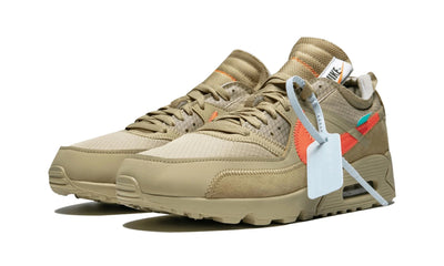 NIKE X OFF WHITE AIR MAX 90 DESERT ORE (USED)