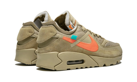 NIKE X OFF WHITE AIR MAX 90 DESERT ORE (USED)