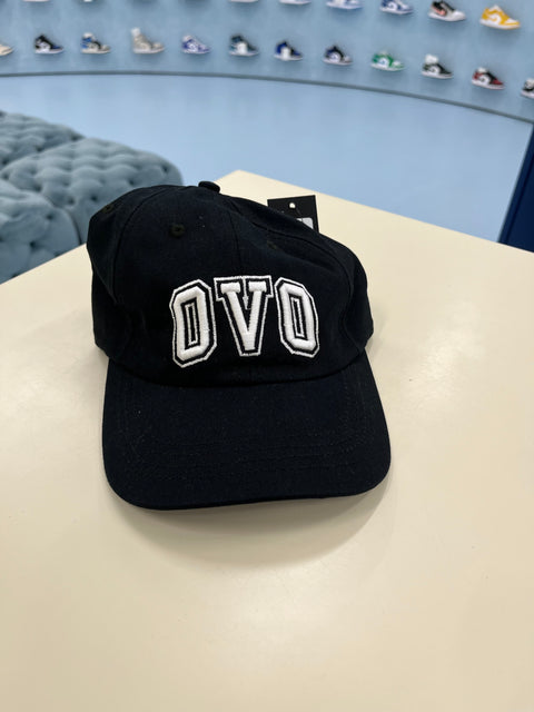 OVO BIG SCRIPT LOGO HAT BLACK