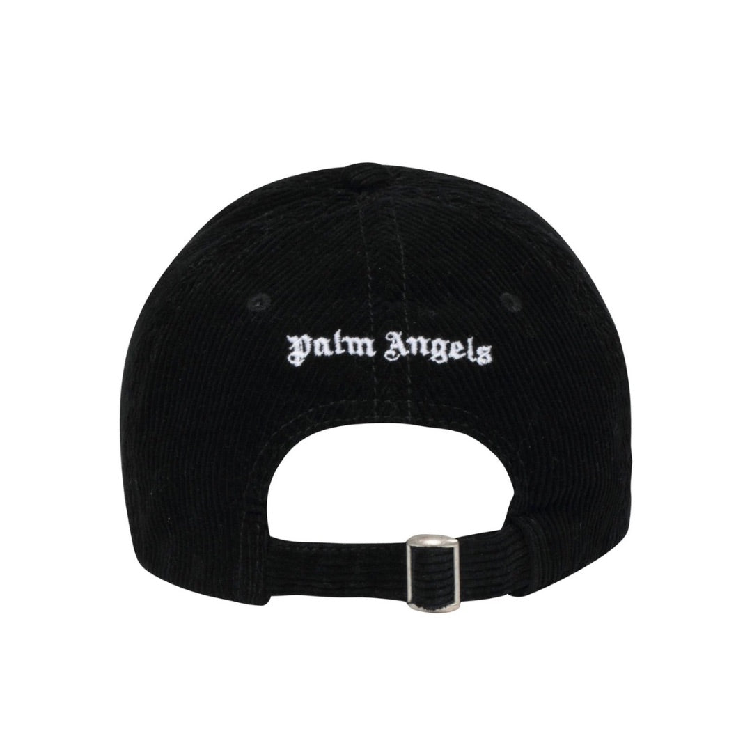 PALM ANGELS CLASSIC LOGO CAP BLACK