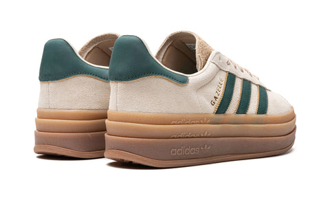 ADIDAS GAZELLE BOLD MAGIC BEIGE COLLEGIATE GREEN (W)