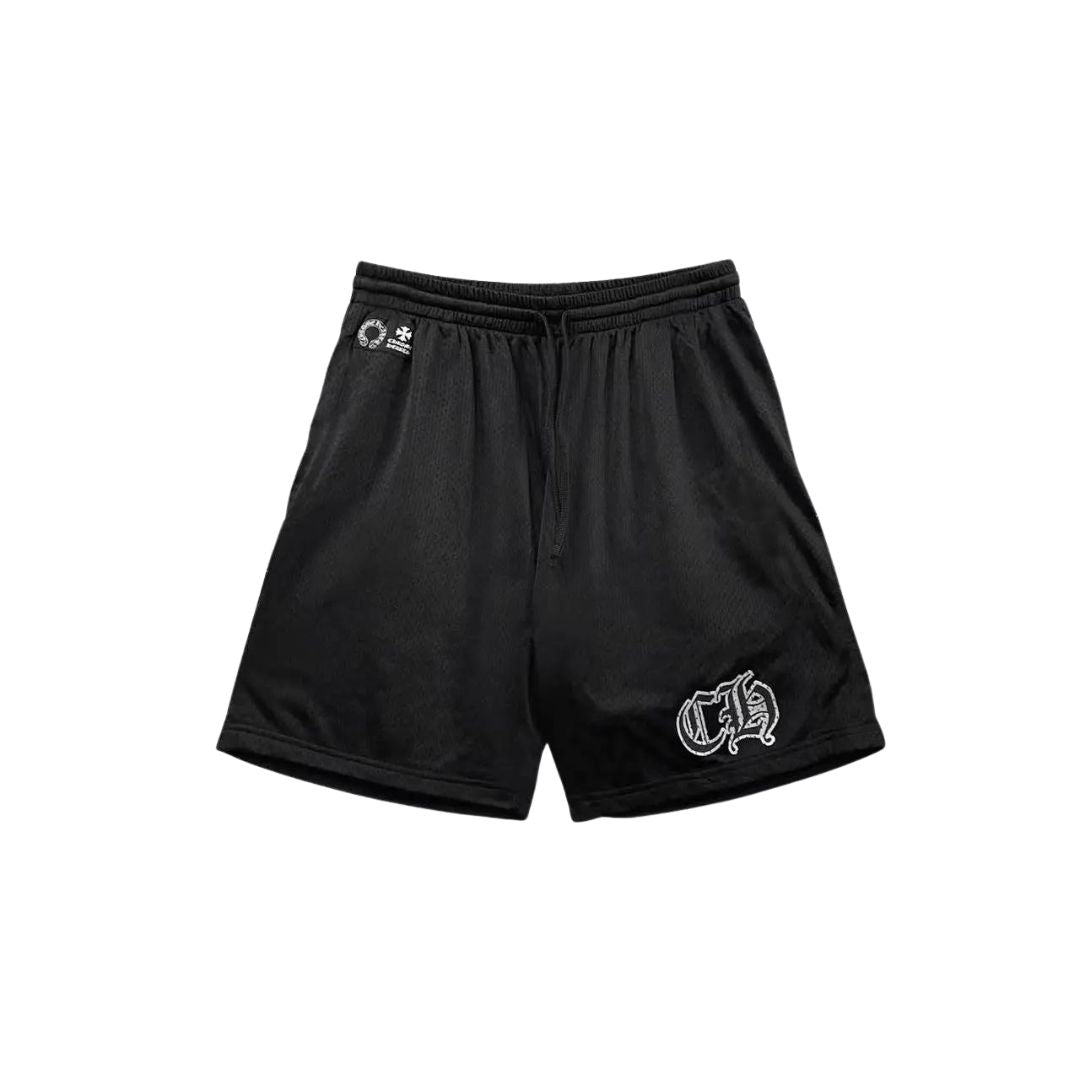 CHROME HEARTS MESH SHORTS BLACK – ONE OF A KIND