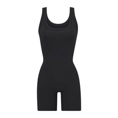 SKIMS RIBBED ONESIE SOOT