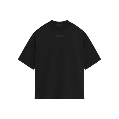 ESSENTIALS FOG CHEST LOGO T-SHIRT JET BLACK