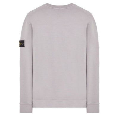 STONE ISLAND PATCH LOGO CREWNECK SWEATSHIRT GREY