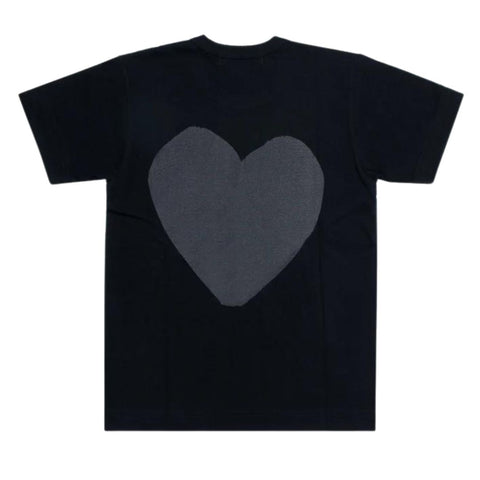 COMME DES GARÇONS PLAY BLACK HEART T-SHIRT BLACK