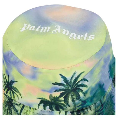 PALM ANGELS PARADISE REVERSIBLE BUCKET HAT