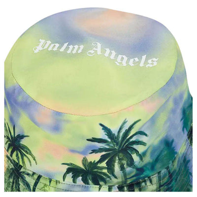 PALM ANGELS PARADISE REVERSIBLE BUCKET HAT