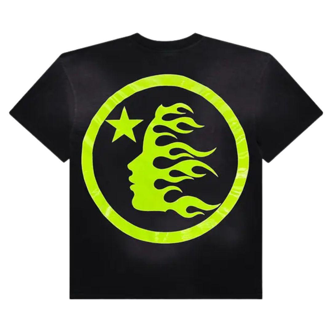 HELLSTAR SPORTS CORE LOGO T-SHIRT BLACK/GREEN – ONE OF A KIND