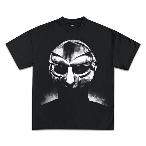 WEARICY CLOTHING MF DOOM HOMAGE T-SHIRT BLACK