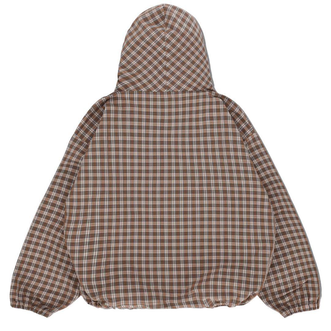 ジャケット・アウター UMBRO SLAM JAM Masked Hood Plaid Shirt Umbro Umbro x Slam Jam Masked Check Anorak - Italian-made check