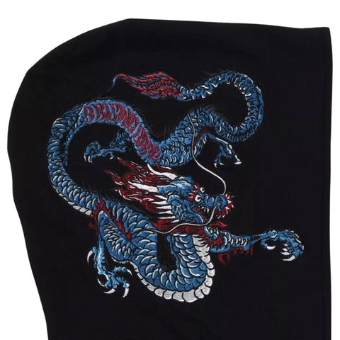 BAPE TIGER & DRAGON FULL ZIP HOODIE BLACK