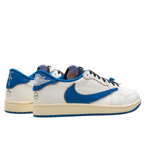 JORDAN 1 RETRO LOW OG SP FRAGMENT X TRAVIS SCOTT SAIL MILITARY BLUE