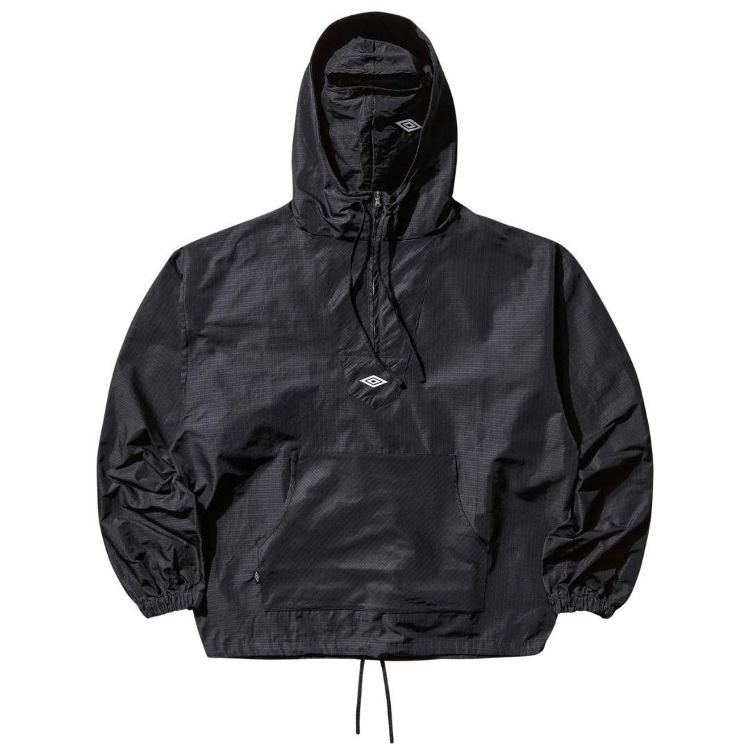 UMBRO CHECKERED MASK JACKET DARK NAVY/BROWN – ONE OF A KIND