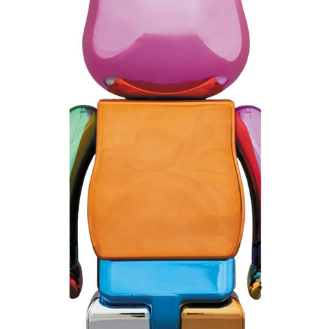 BEARBRICK X BAPE MULTI COLOR FOIL XXV 400%