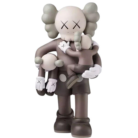 KAWS CLEAN SLATE VINYL FIGURE BROWN