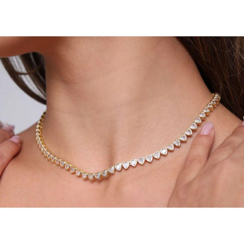 CUPID NECKLACE (SILVER & GOLD)