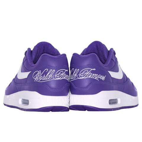 NIKE X SUPREME AIR MAX 1 '87 SP VARSITY PURPLE