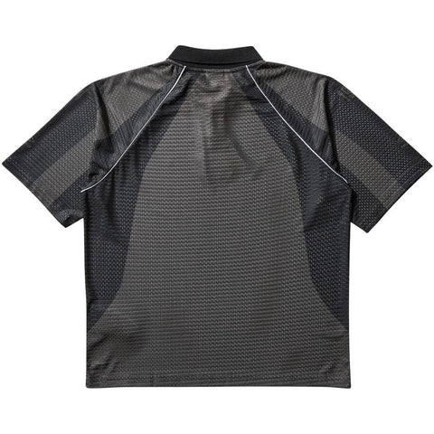 UMBRO 97/98 LAZY POLO T-SHIRT BROWN/BLACK