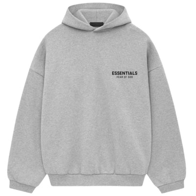ESSENTIALS FOG HOODIE LIGHT HEATHER GREY FW24