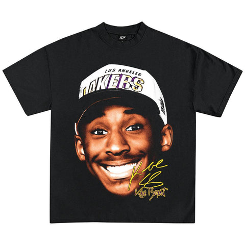 KOBE BRYANT DRAFT DAY GRAPHIC T-SHIRT BLACK – ONE OF A KIND
