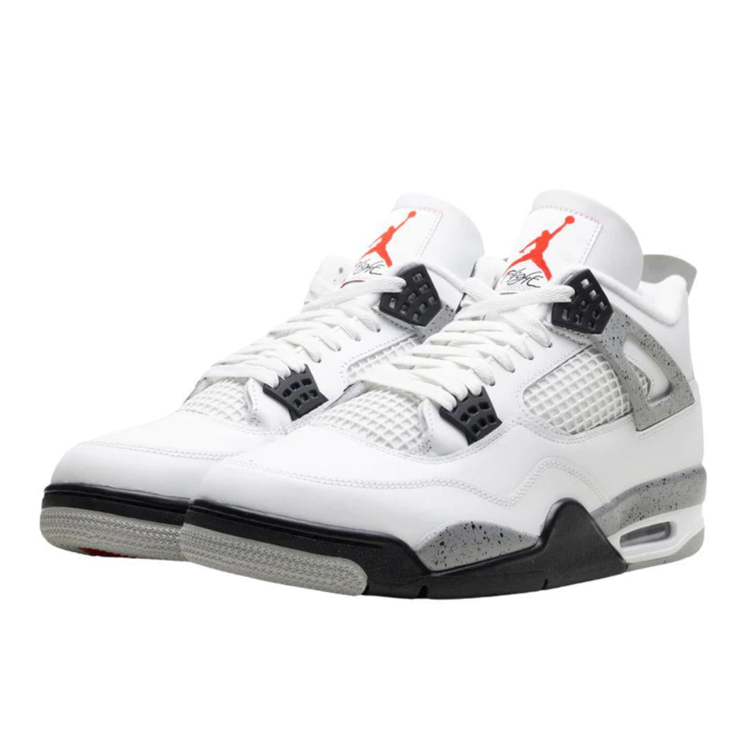 Air Jordan 4 Retro \"White/Cement\" (2025） Air Jordan 4 White Cement (2025) |Mens & GS Sizes| FREE