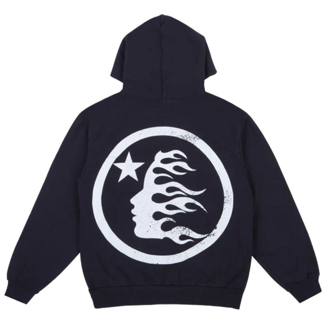 HELLSTAR BASIC LOGO CAPSULE 9 HOODIE BLACK – ONE OF A KIND