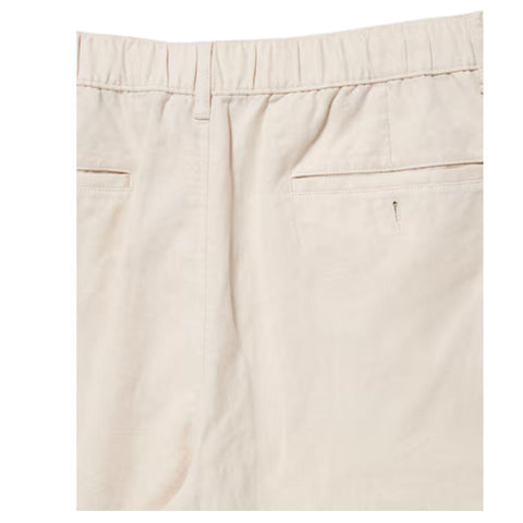 LINEN BLEND RELAXED PANTS NATURAL