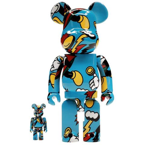 BEARBRICK X GRAFFLEX 400% & 100% SET