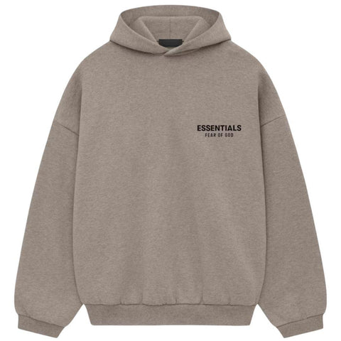 ESSENTIALS FOG HOODIE HEATHER GREY FW24