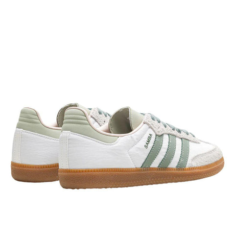 ADIDAS SAMBA OG SILVER GREEN PUTTY MAUVE (W)