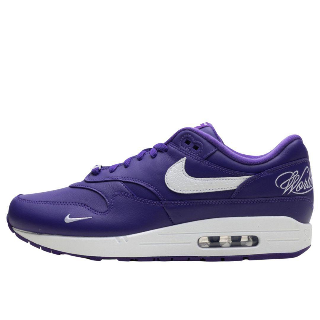 NIKE X SUPREME AIR MAX 1 '87 SP VARSITY PURPLE – ONE OF A KIND