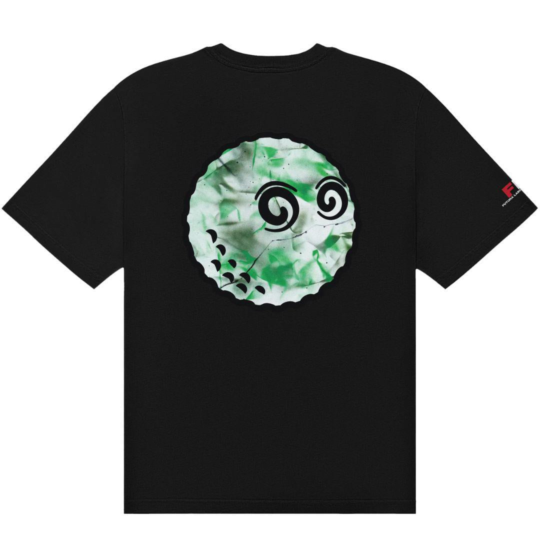 MALBON FUTURA BUCKETS TEE BLACK