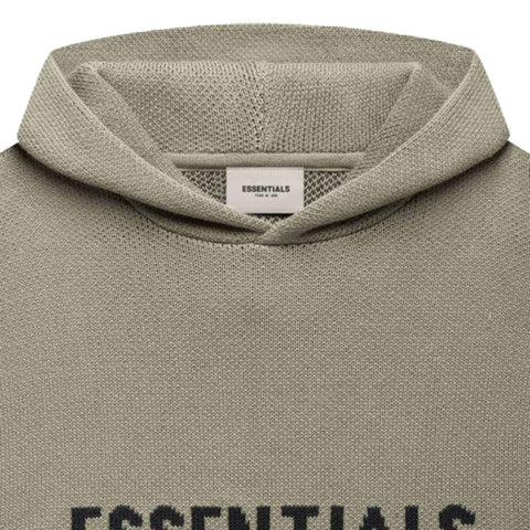 ESSENTIALS FOG KNIT HOODIE PISTACHIO 2021