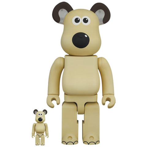 BEARBRICK X WALLACE & GROMIT 400% & 100% SET