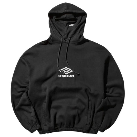 UMBRO MASKED HOOD HOODIE BLACK
