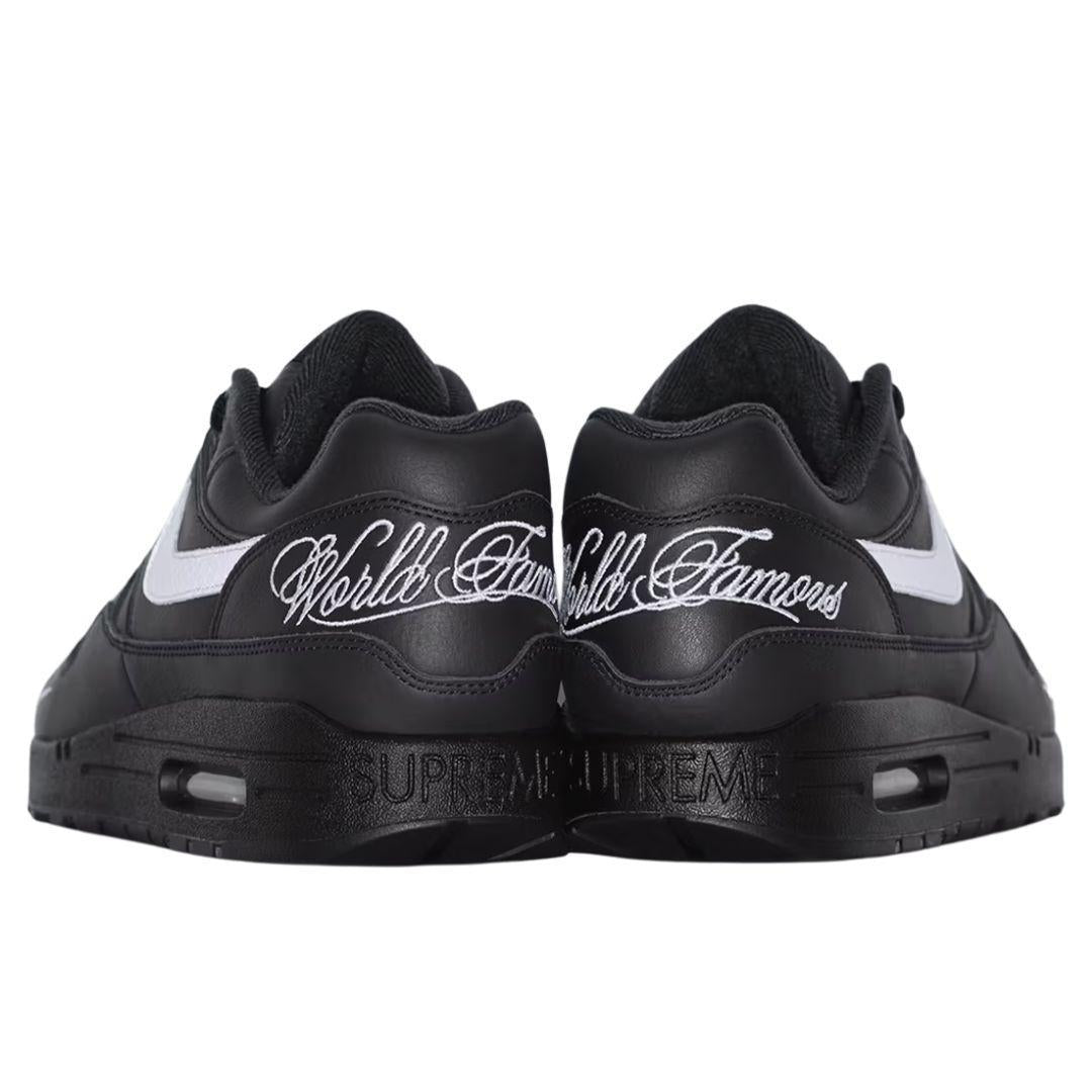 NIKE X SUPREME AIR MAX 1 '87 SP BLACK/WHITE