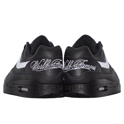NIKE X SUPREME AIR MAX 1 '87 SP BLACK/WHITE