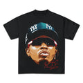 WEARICY CLOTHING GERVONTA DAVIS GRAPHIC T-SHIRT BLACK