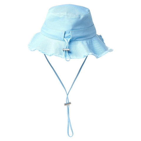 JACQUEMUS LE BOB ARTICHAUT BUCKET HAT SKY BLUE