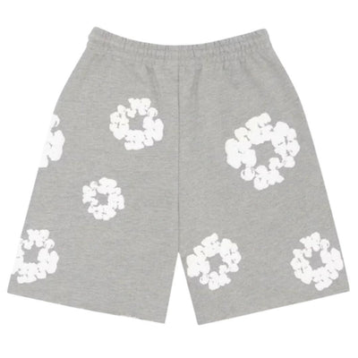 DENIM TEARS COTTON WREATH SHORTS GREY