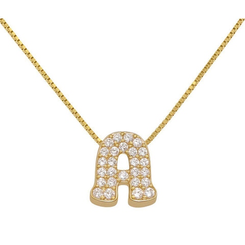 EVERYDAY INITIAL NECKLACE GOLD