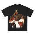 WEARICY CLOTHING MICHAEL JACKSON THRONE GRAPHIC T-SHIRT BLACK