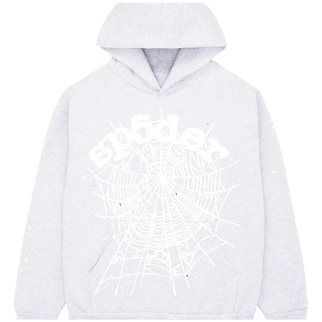 SP5DER OG WEB HOODIE HEATHER GREY