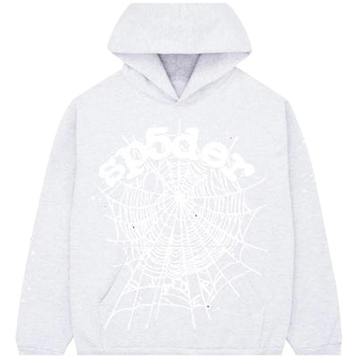 SP5DER OG WEB HOODIE HEATHER GREY