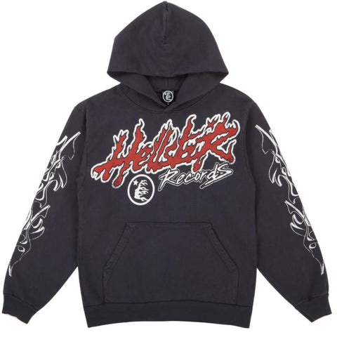 HELLSTAR RECORDS TOUR CAPSULE 9 HOODIE BLACK