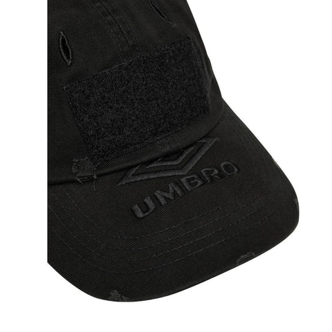 UMBRO TACTICAL CAP WASHED BLACK