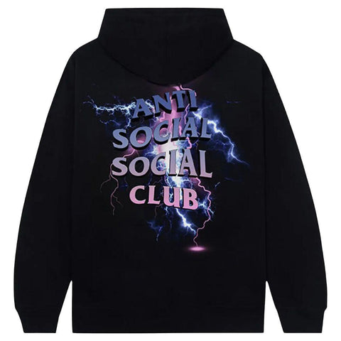 ANTI SOCIAL SOCIAL CLUB BOLT FROM THE BLUE HOODIE BLACK