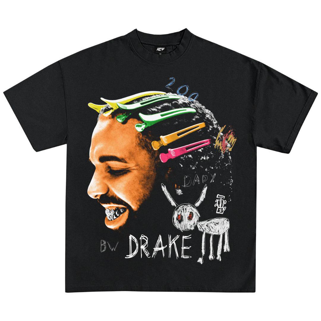 DRAKE FOR ALL THE DOGS GRAPHIC T-SHIRT BLACK